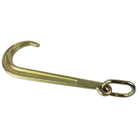 Us Cargo Control Forged Tow Hook 14" Steel w/ O-Ring FTH14